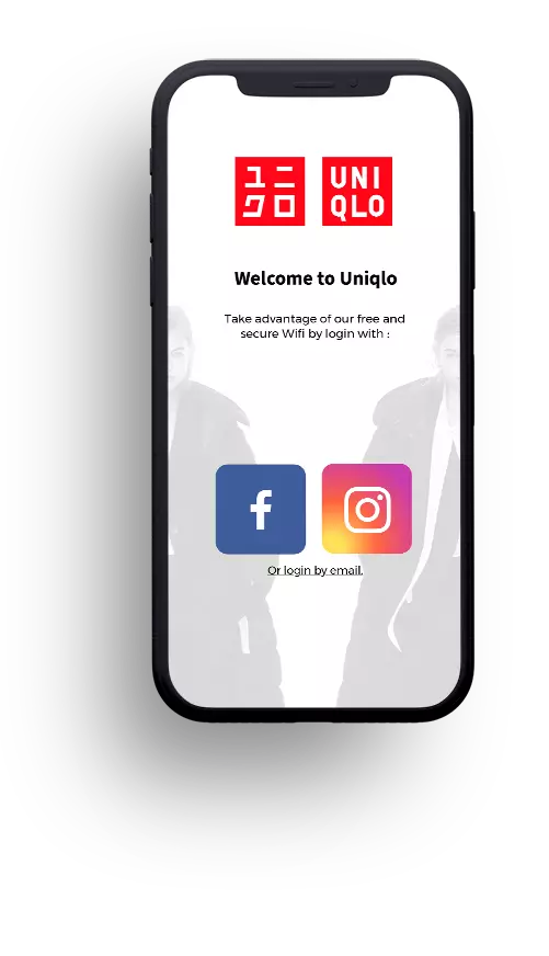 Smart Wifi - Uniqlo Example Portal